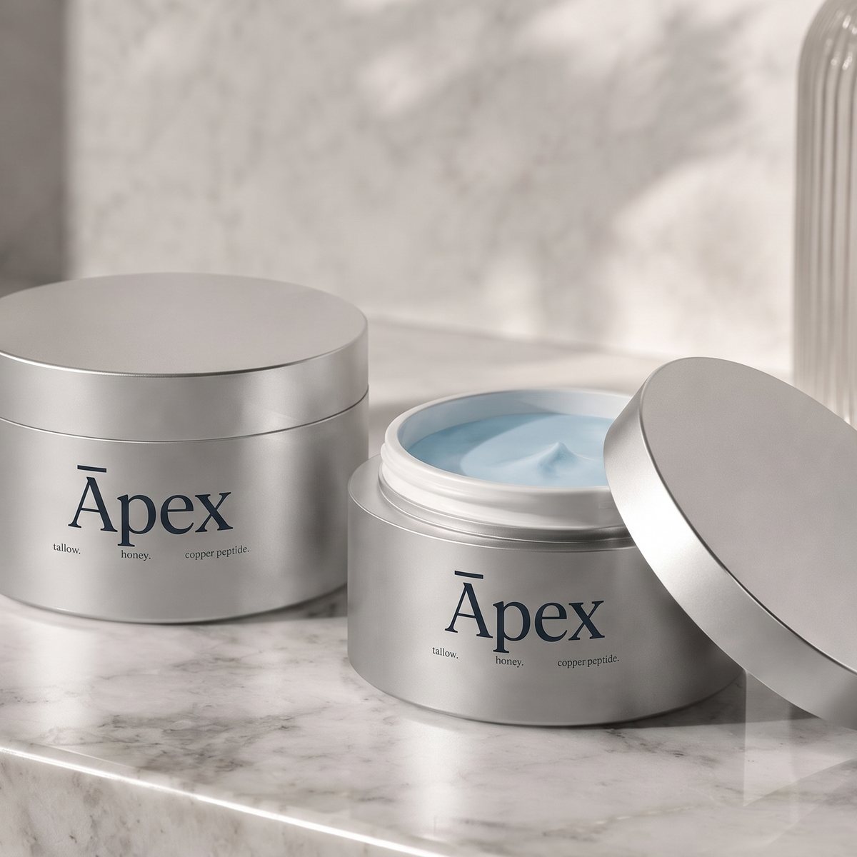 Apex Research GHK-Cu Tallow Balm jar